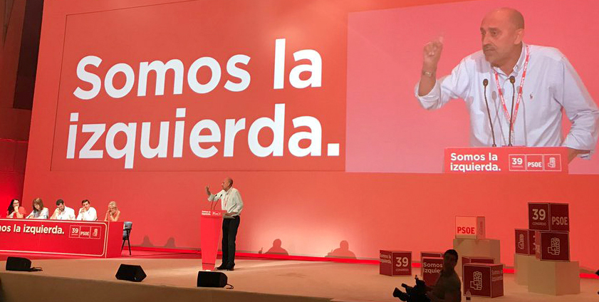 Luis Ángel Hierro 39 congreso PSOE España